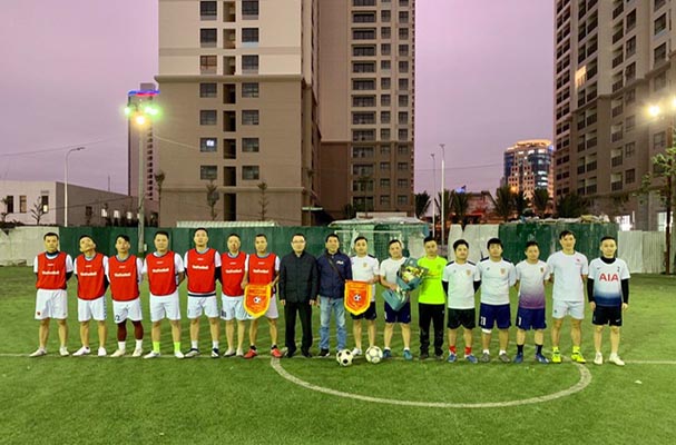 Giao hữu bóng đá giữa Bộ Tư pháp và Đài Truyền hình Việt Nam