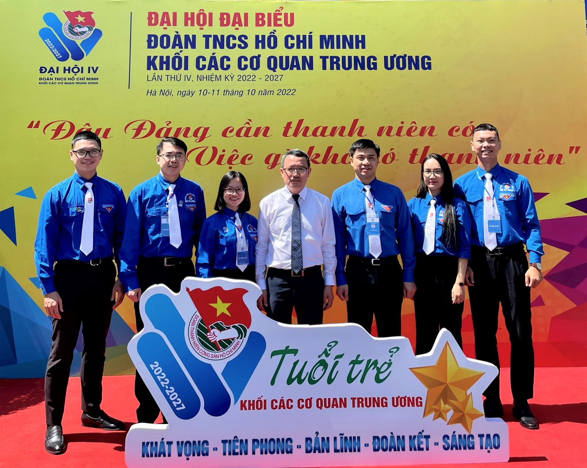Đại hội Đại biểu Đoàn TNCS Hồ Chí Minh Khối các cơ quan Trung ương lần thứ IV, nhiệm kỳ 2022-2027