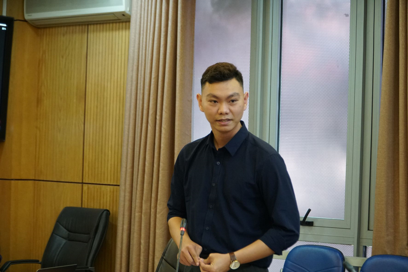 Đồng chí Lê Hồng Dương, Trưởng ban Phong trào Đoàn Bộ Tư pháp